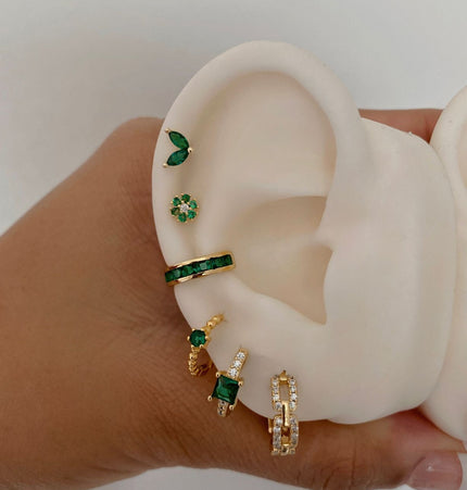 Piercing de flor Gold - 03