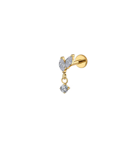 Benni Piercing Titanio - Gold