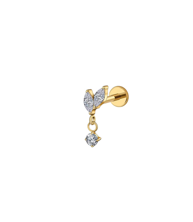 Benni Piercing Titanio - Gold