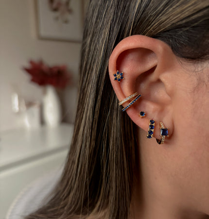 Pendientes Amina Gold