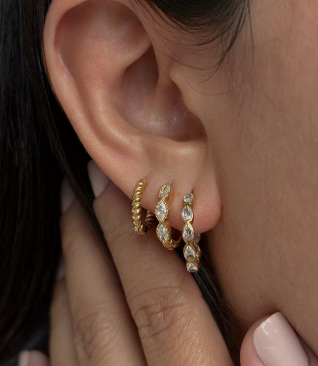 Set de aretes Alessia