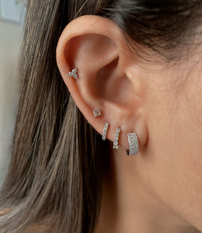 Piercing Trio Claro - Silver