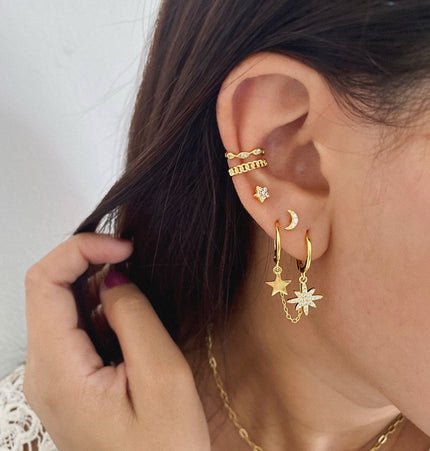 Mini de estrella Gold - 01