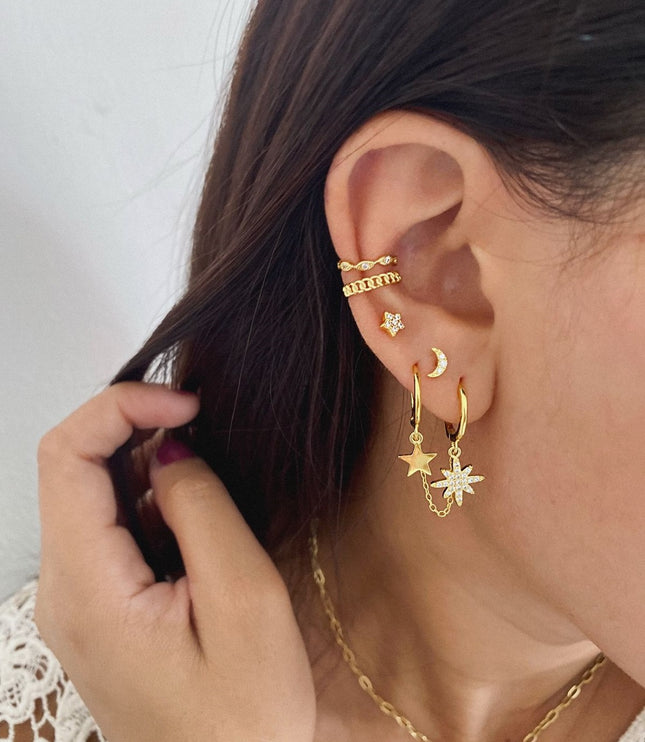 Mini de estrella Gold - 01