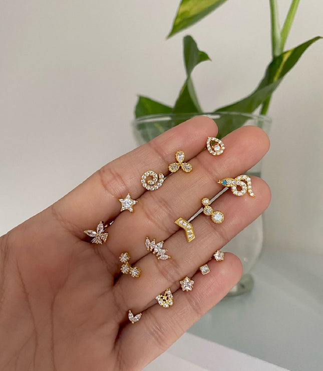 Piercing de estrellas Gold - 03