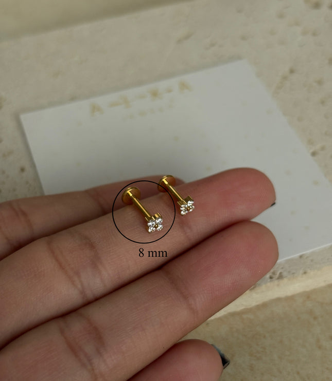 Dalia Piercing Titanio - Gold