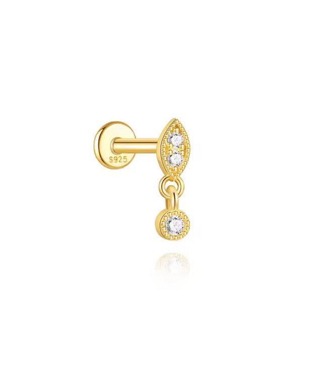 Nidia Flat piercing