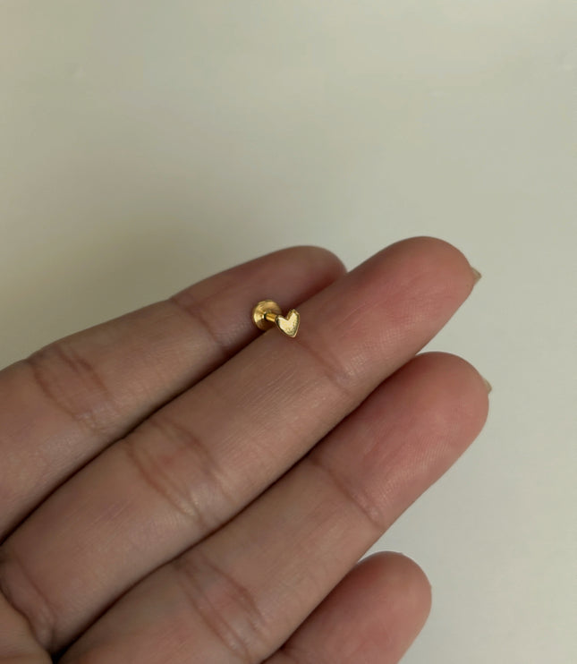 Tiny Heart Flat Piercing