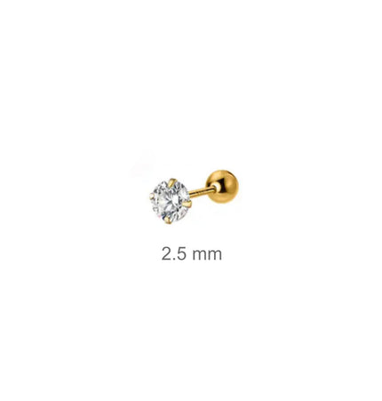 Dot piercing Gold