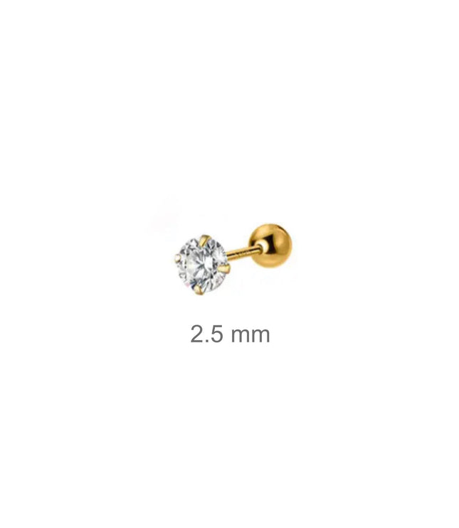 Dot piercing Gold
