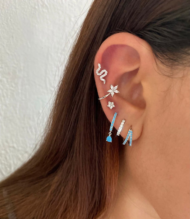 Pendiente Zoe Silver