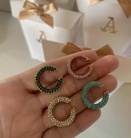 Silvana Earcuff turquesa