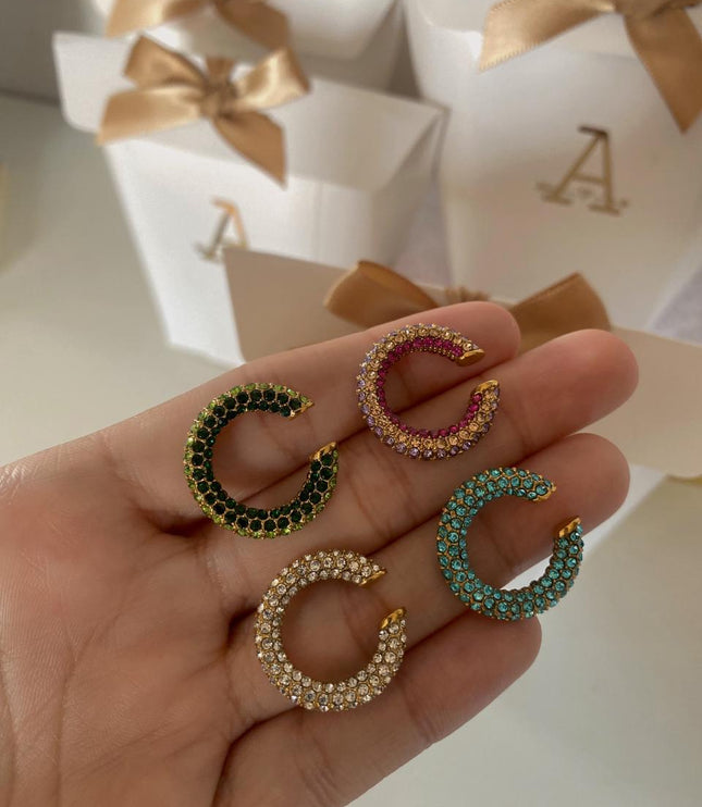 Silvana Earcuff turquesa