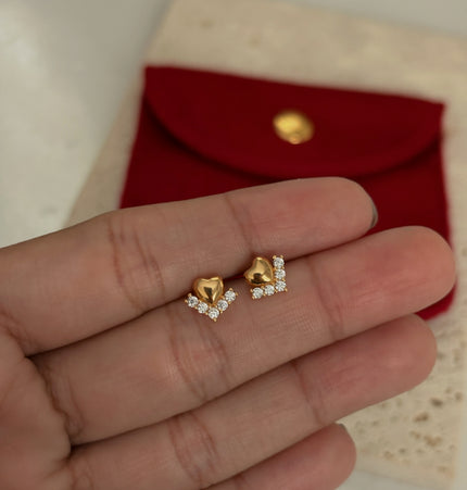 Hearts Mauri Studs