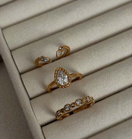 Set de Anillos apilables Dione