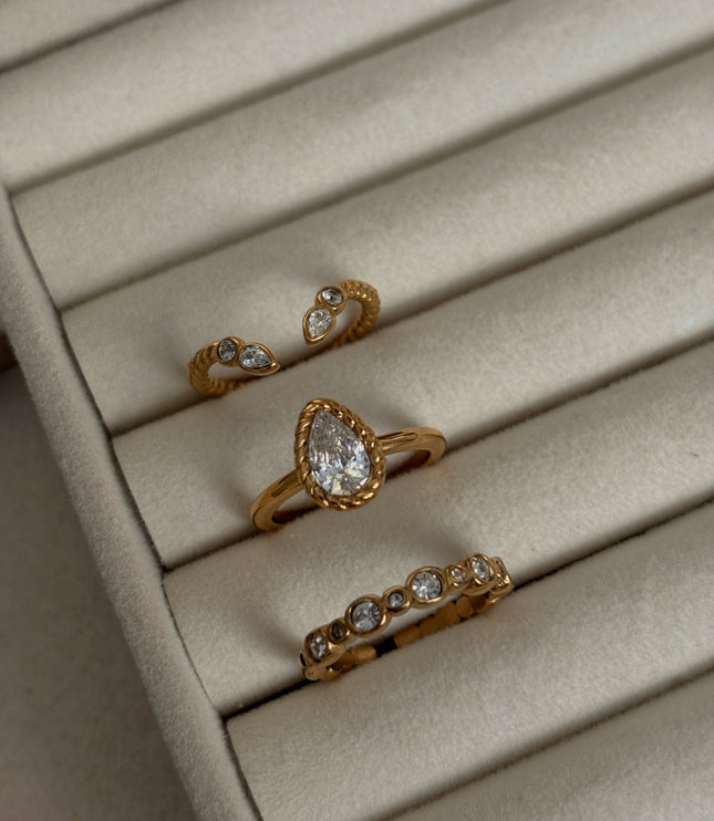 Set de Anillos apilables Dione