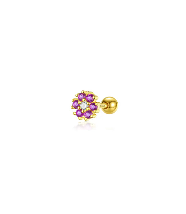 Piercing de flor Gold - 03
