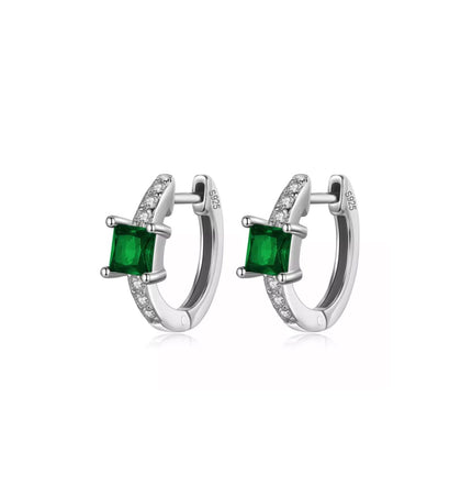 Pendientes Amina Silver