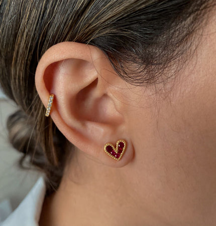 Studs de Corazones