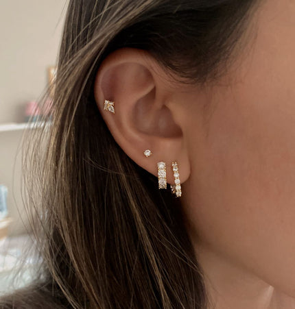 Alhena hoops - Gold