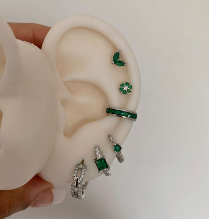 Alía hoops Silver