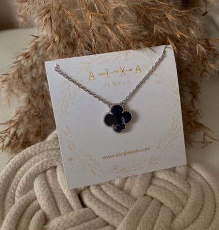 Clover Necklace Silver
