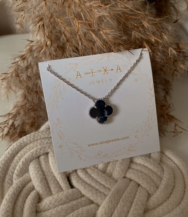 Clover Necklace Silver