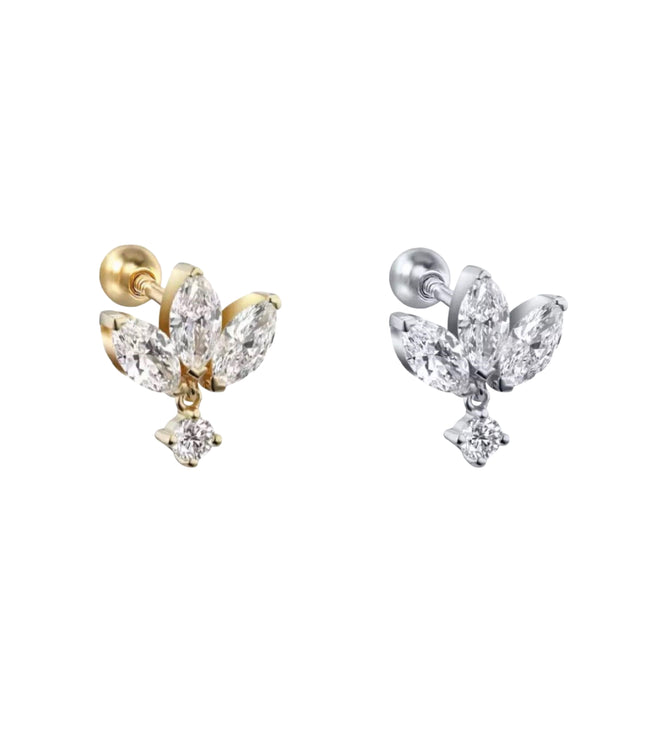 Oda piercing - Gold