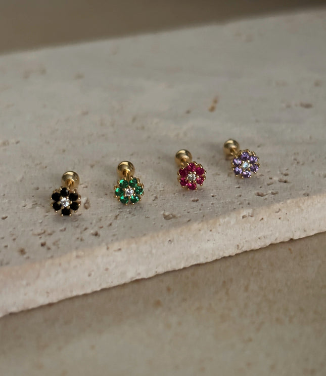 Piercing de flor Gold - 03