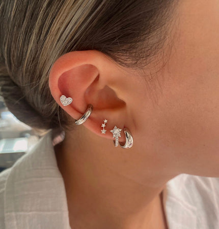 Triana Piercing Silver