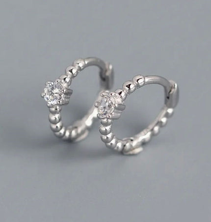 Alía hoops Silver