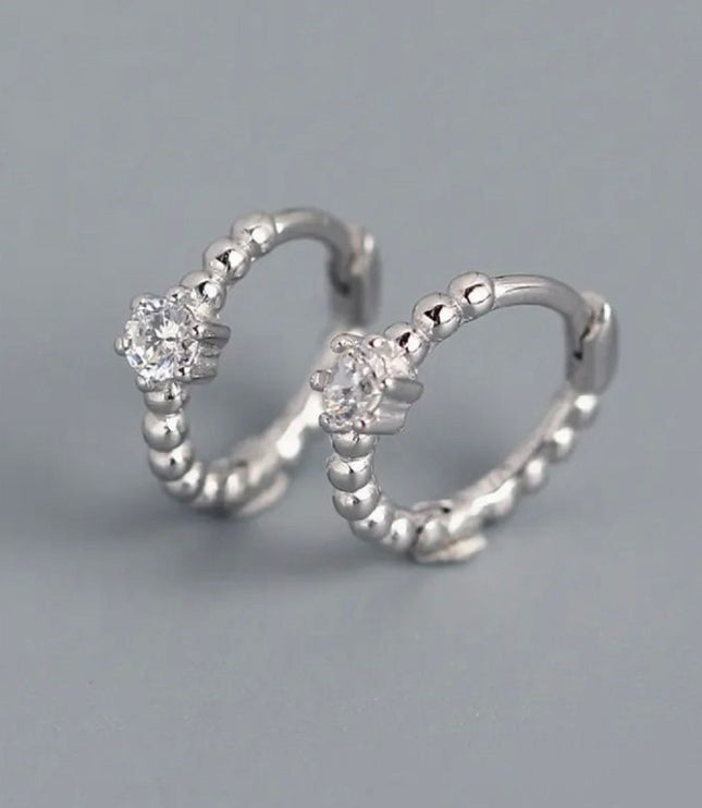 Alía hoops Silver