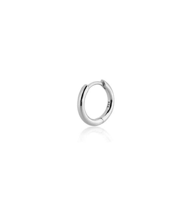 Basic hoop Silver