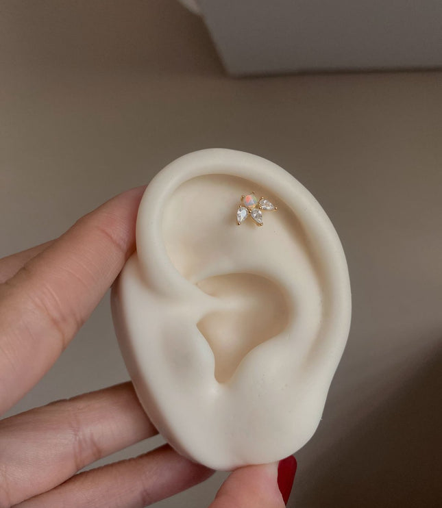 Piercing Daniel - Flat Opal