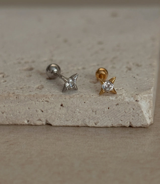 Star Piercing - Gold