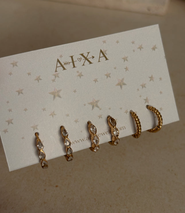 Set de aretes Alessia
