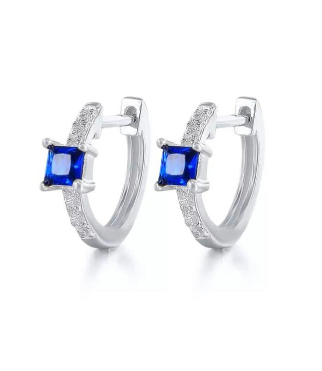 Pendientes Amina Silver