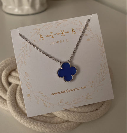 Clover Necklace Silver