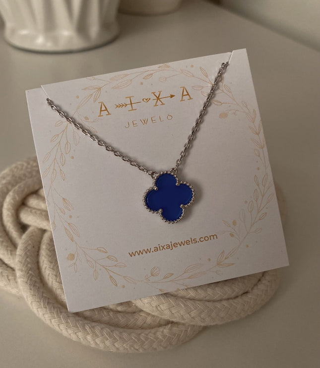 Clover Necklace Silver