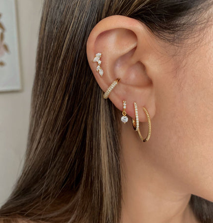 Ximena Hoops Gold