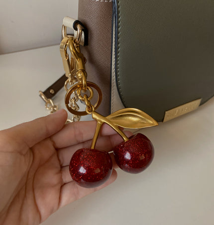 The Cherry Bag Charm