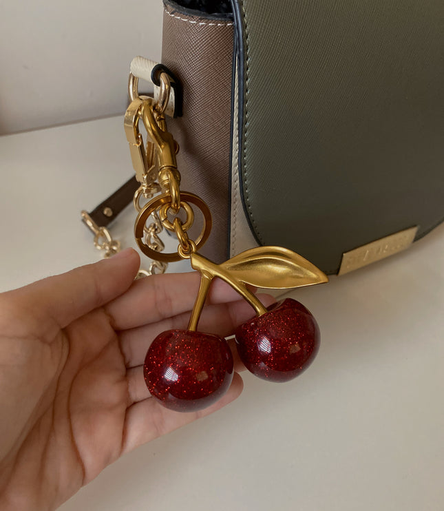 The Cherry Bag Charm