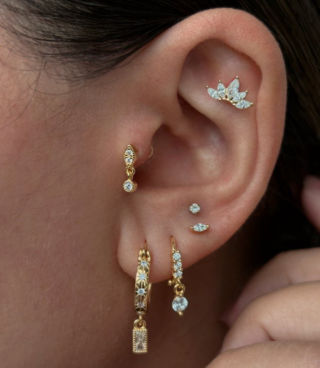 Nidia Flat piercing