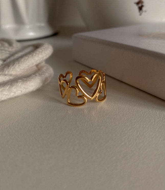 Hearts Ring