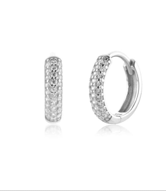 Alva Hoops Silver 