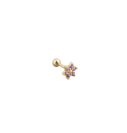 Piercing de flor Gold - 02
