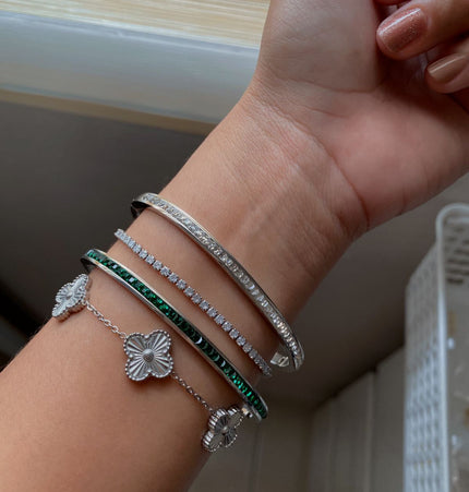 Omaira Bangle Silver