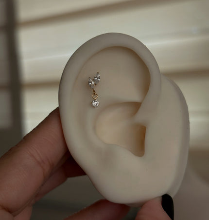 Benni Piercing Titanio - Gold