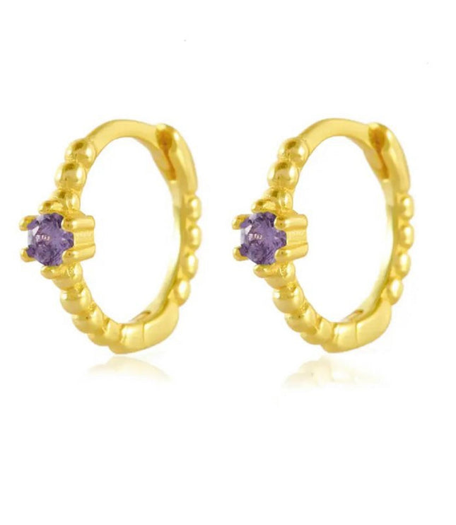 Alía hoops Gold