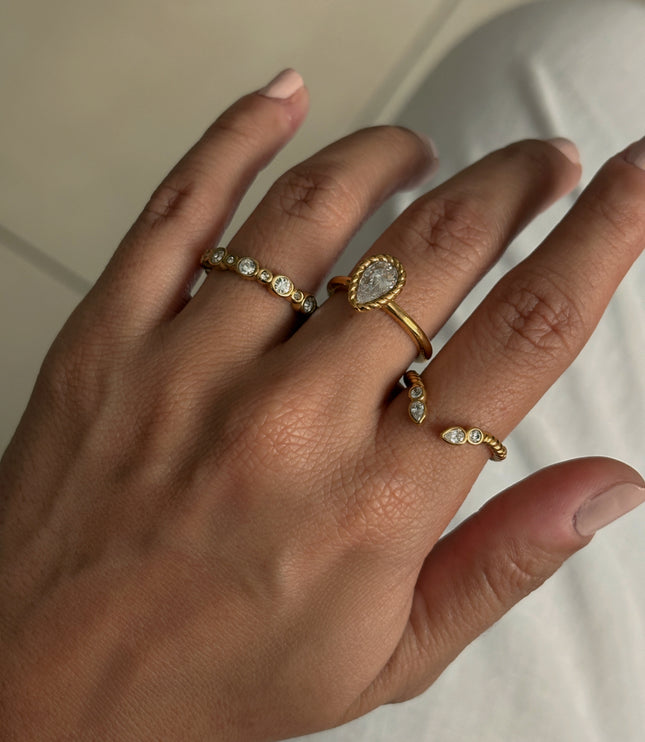 Set de Anillos apilables Dione